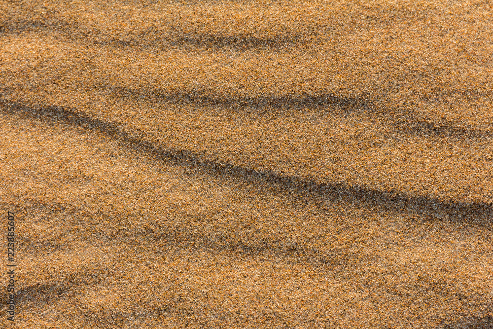 texture desert sand dunes, barkhans and lines texture desert sand dunes, barkhans and lines