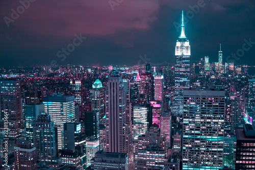 Quadro su tela New York 2077