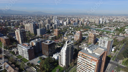 Aerial view of a city