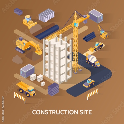 Construction Site Concept