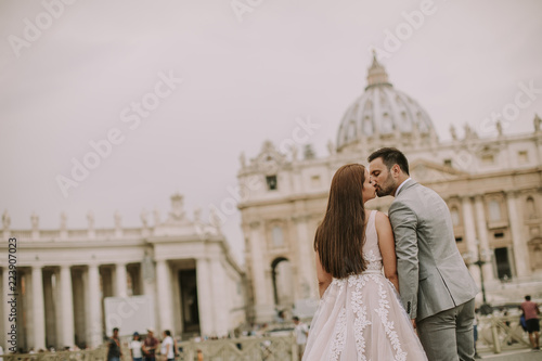 Young wedding couple by Sai...