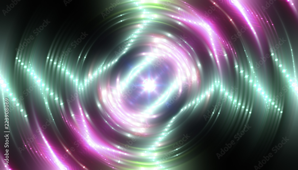 Abstract kaleidoscope pink lights background. illustration digital. Abstract kaleidoscope pink lights background. illustration digital.