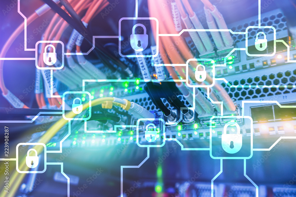 Blochain information encryption. Cyber security, crypto currency. Blochain information encryption. Cyber security, crypto currency.