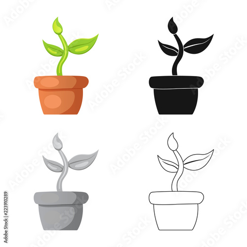 Isolated object of  and  sign. Collection of  and  stock vector illustration.