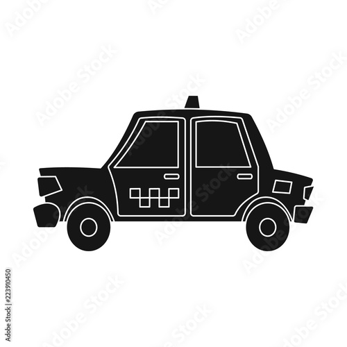 Isolated object of airport and airplane sign. Collection of airport and plane vector icon for stock.