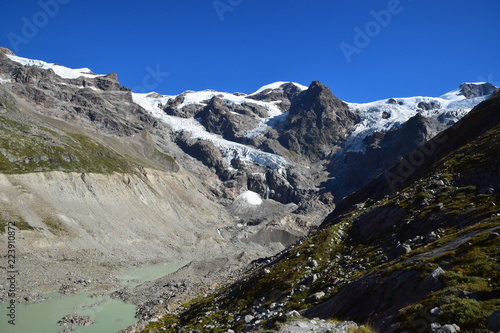 Monte Rosa - ghiacciaio e sorgenti del Lys