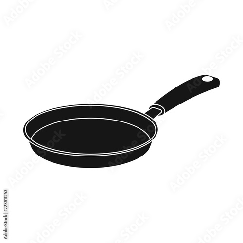 Isolated object of kitchen and cook sign. Set of kitchen and appliance stock vector illustration.