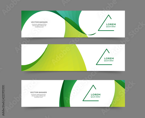 Web banner templates