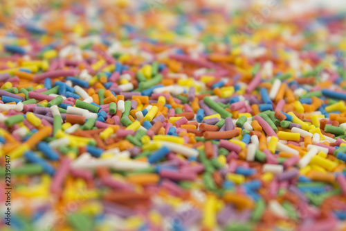  background of candy sprinkles confetti