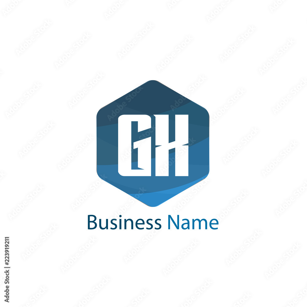Initial Letter GX Logo Template Design Initial Letter GX Logo Template Design