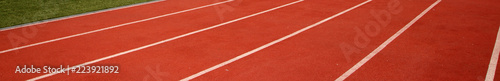 Athletics running tracks