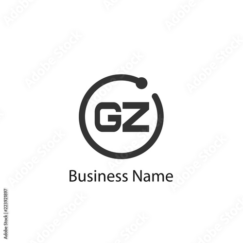 Free Download Initial Letter GZ Logo Template Design - GFXLoad