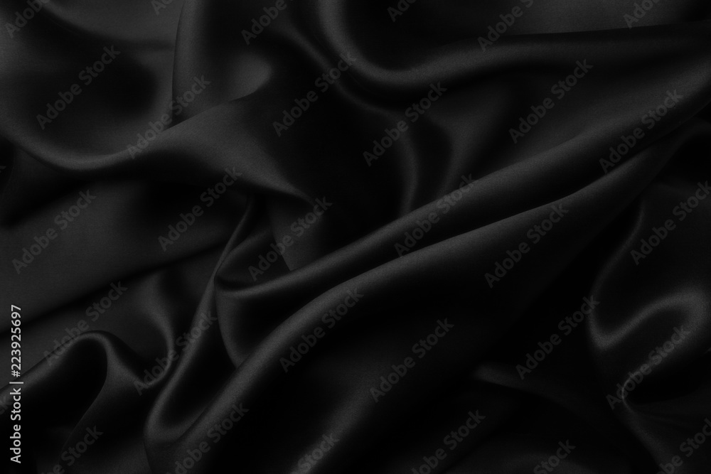 Close-up of soft silk, background texture