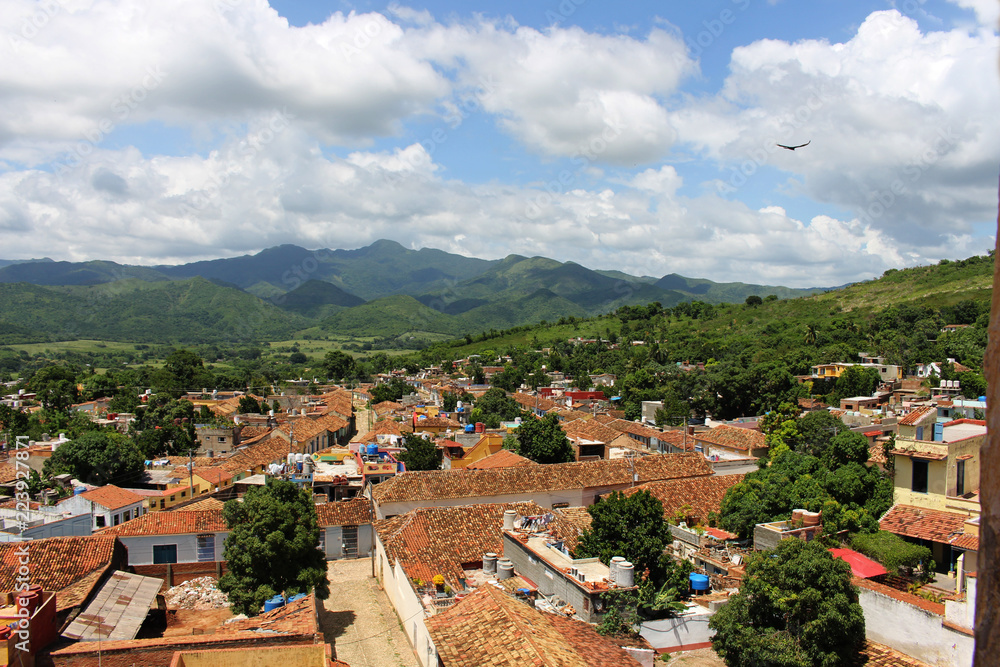 view over trinidad, cuba