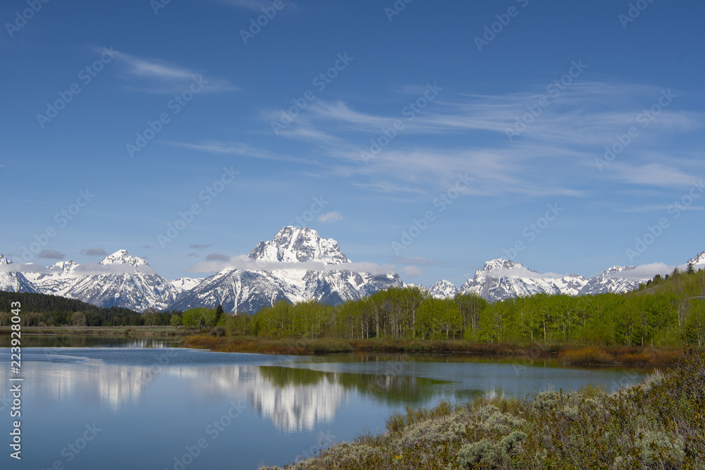 Oxbow Bend In Grand Teton NP