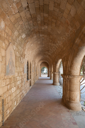 Monastery of Filerimos, Rhodes Island, Greece.