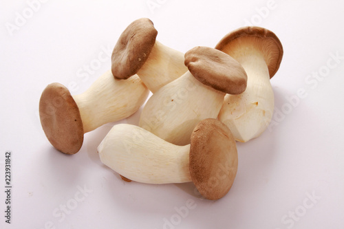 Obraz na płótnie preparing king oyster mushroom w salonie