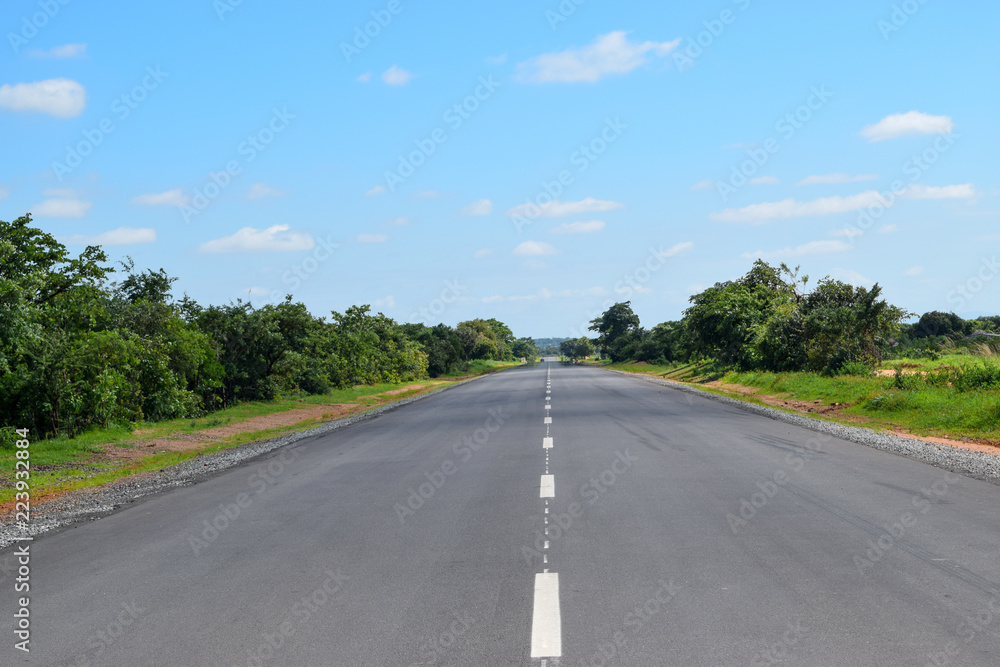 The great East Road, Lusaka, Zambia The great East Road, Lusaka, Zambia