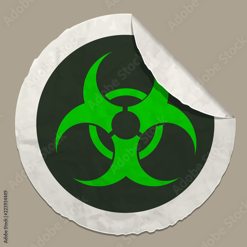 biohazard symbol icon
