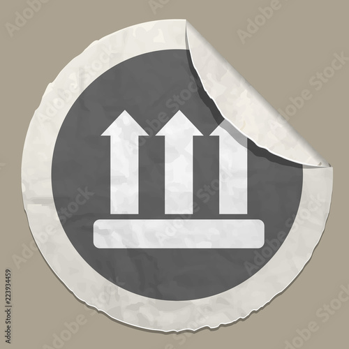 orientation sign for cargo transportation