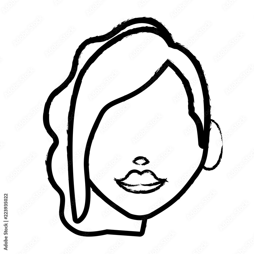 avatar woman face avatar woman face
