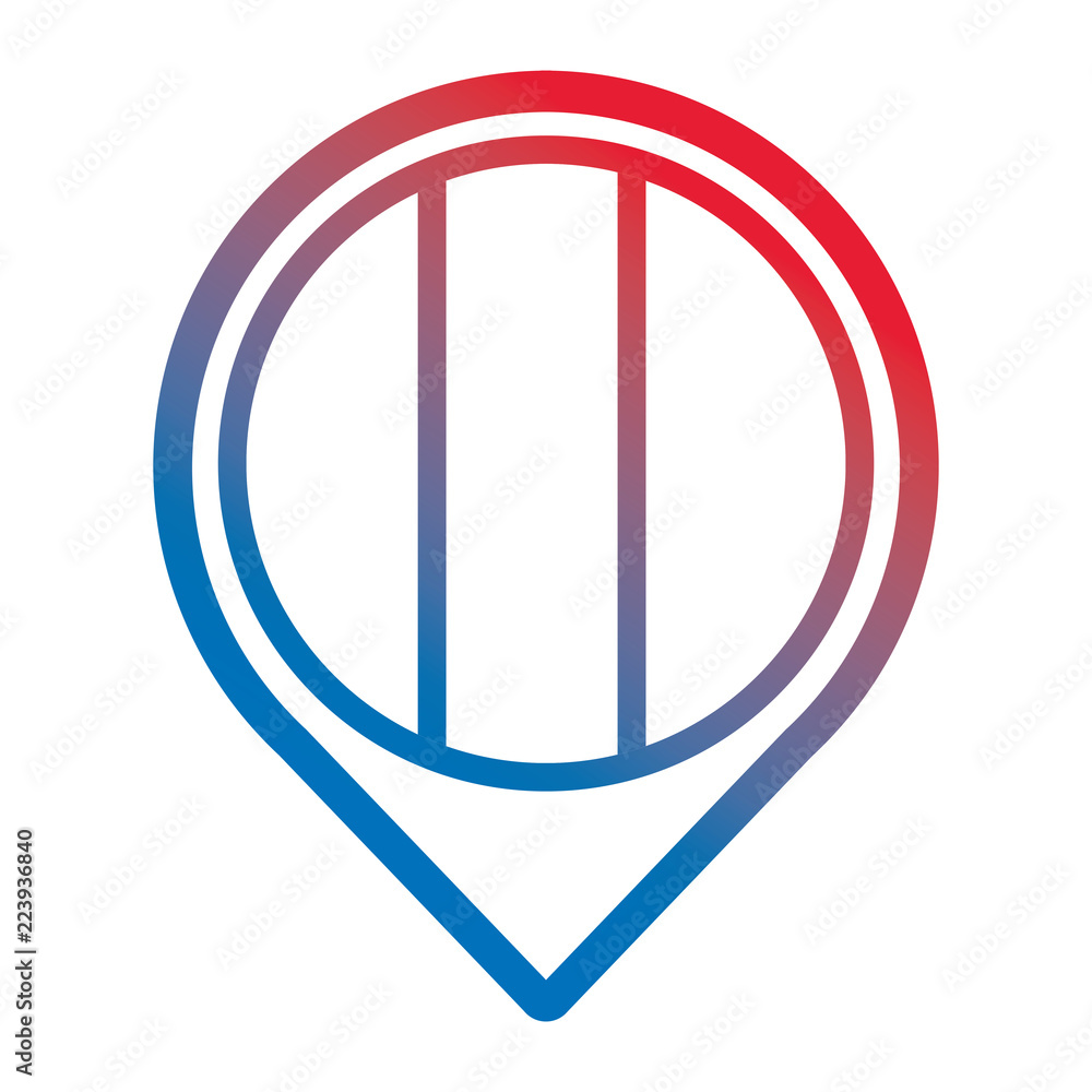 pointer map flag french paris location