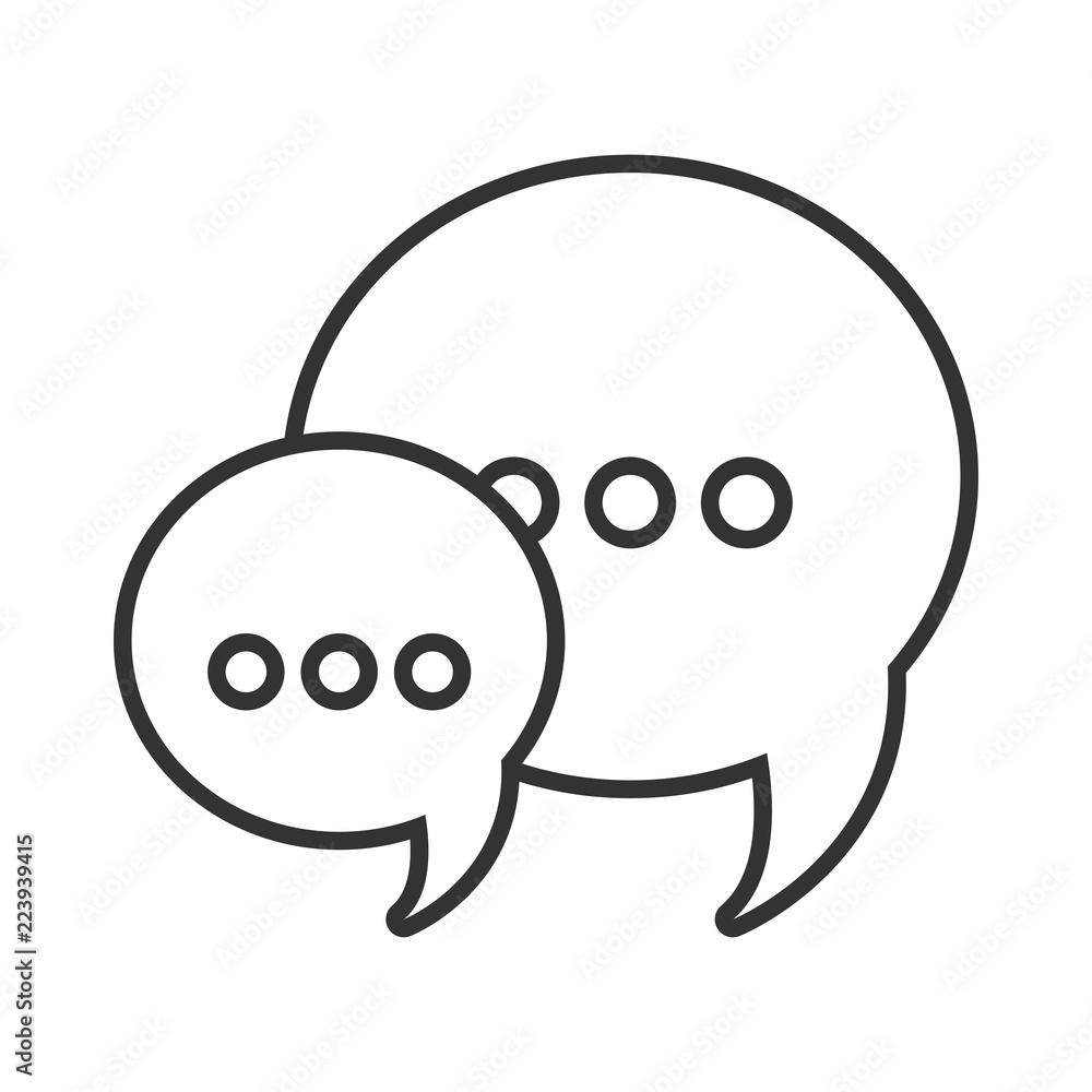 speech bubbles icon speech bubbles icon