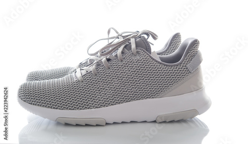 men's sport shoes,Shoe Sneakers isolate on white.