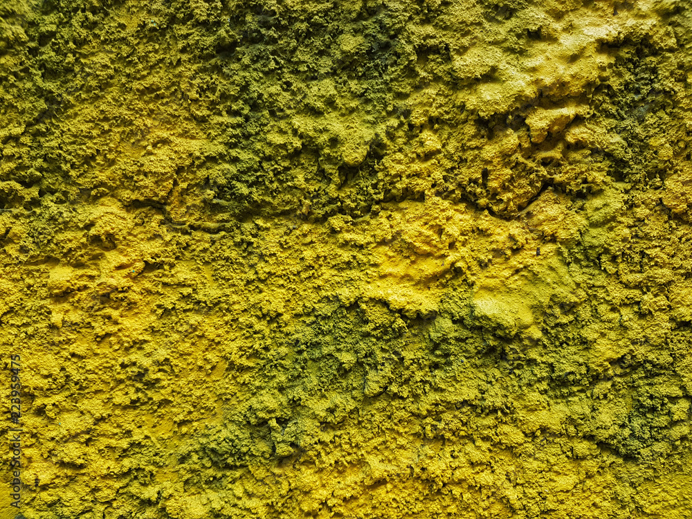 Abstract color painting on concrete block background (blue,green,yellow) Smooth texture for design and decoration. Natural building material. Natural patterns on the stone. Plates for floor and walls Abstract color painting on concrete block background (blue,green,yellow) Smooth texture for design and decoration. Natural building material. Natural patterns on the stone. Plates for floor and walls
