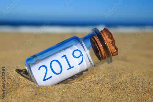 Flaschenpost am Strand: 2019