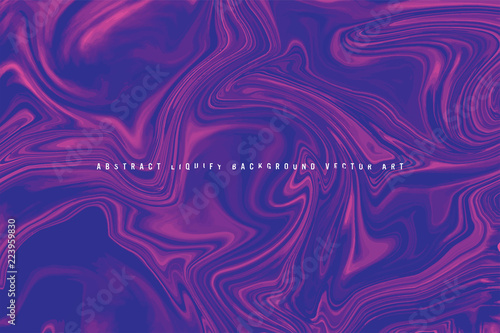 Abstract Liquify Background in Vector