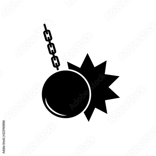 wrecking ball symbol