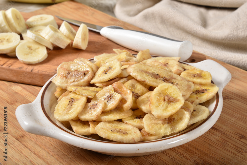 Organic Banana Chips Organic Banana Chips