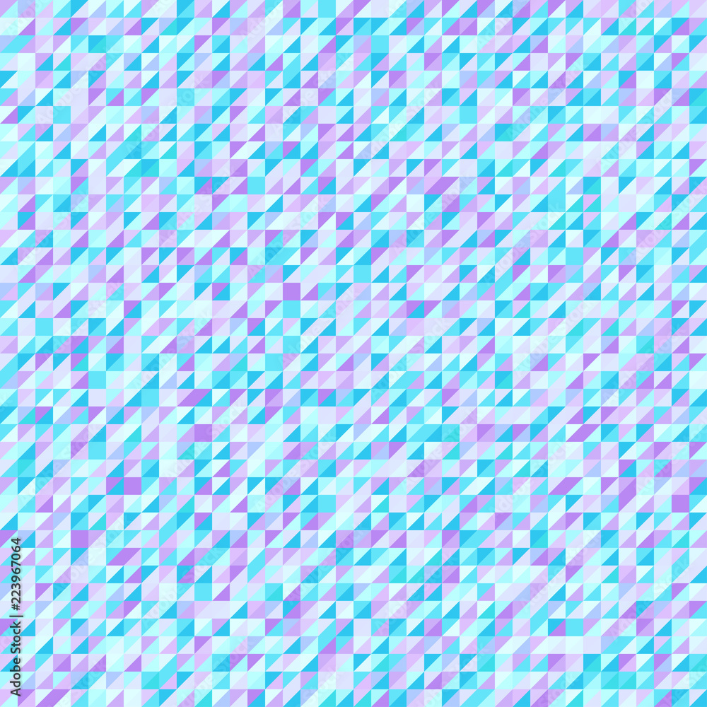 Seamless triangle pattern. Multicolored background. Checkered geometric wallpaper of the surface. Bright colors. Print for polygraphy, t-shirts and textiles. Tiled texture. Doodle for design and work