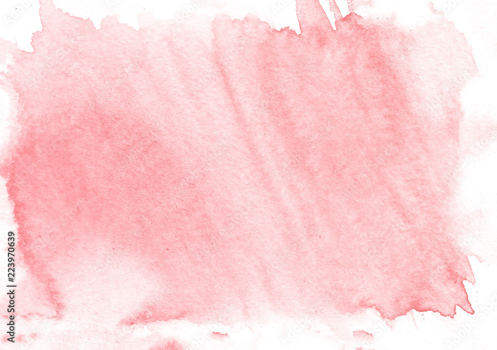 Red abstract watercolor background.