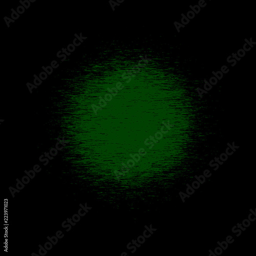 Halftone. Black circle. Circle halftone. Gradient design background. Glitch. Vector illustration