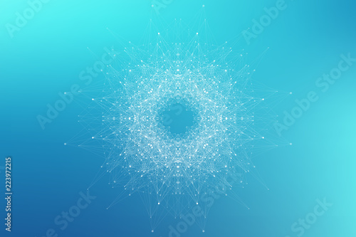 Artificial Intelligence Logo. Artificial Intelligence and Machine Learning Concept. Vector symbol AI. Neural networks and another modern technologies concepts. Technology sci-fi concept