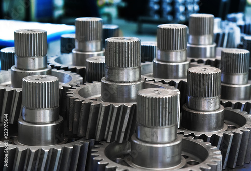 Metal gears in factories