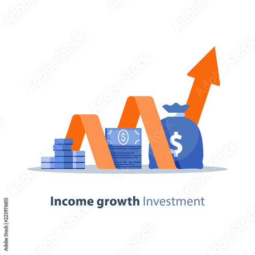 Financial investment, pension fund, banking services, budget plan, finance report, income growth, retirement savings