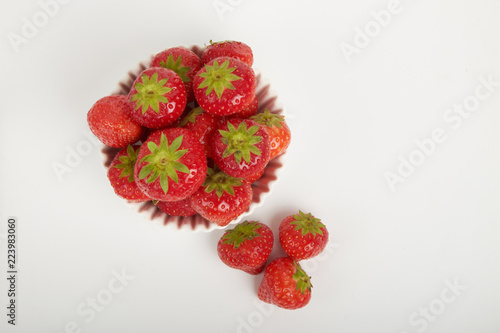dessert sweet ripe strawberry berry