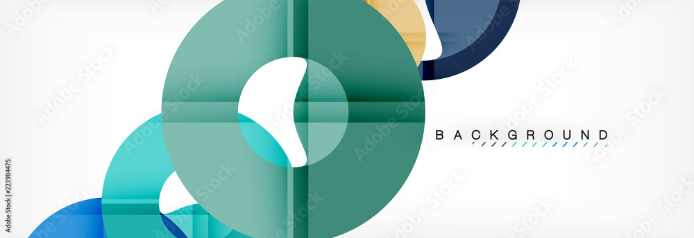 Geomtric modern backgrounds, rings abstract template Geomtric modern backgrounds, rings abstract template