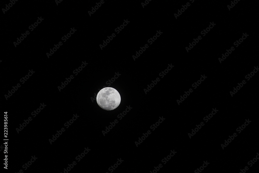 Foto da Lua em Palmas - Tocantins Foto da Lua em Palmas - Tocantins