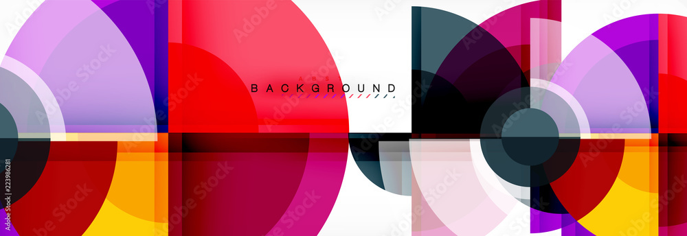Circle abstract background Circle abstract background