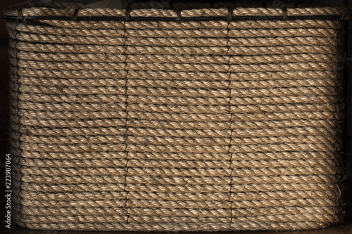 Close-up Basket weaving