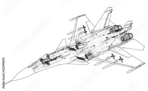 Fighter plane concept
