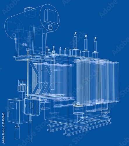 High-voltage transformer concept