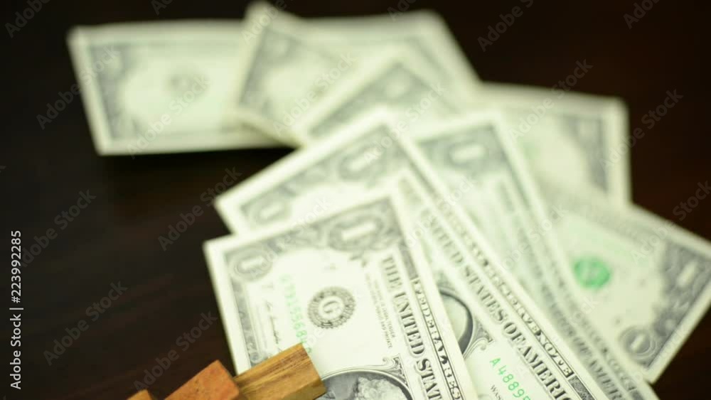 Domino problem effect with dollar currency