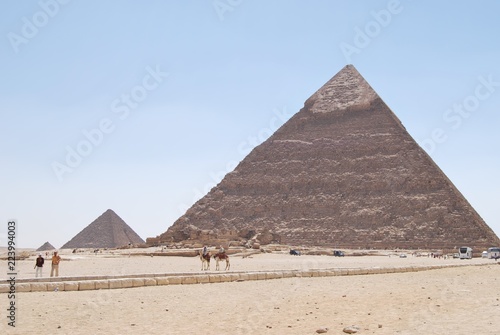 Pyramids of Giza  Cairo  Egypt  North Africa