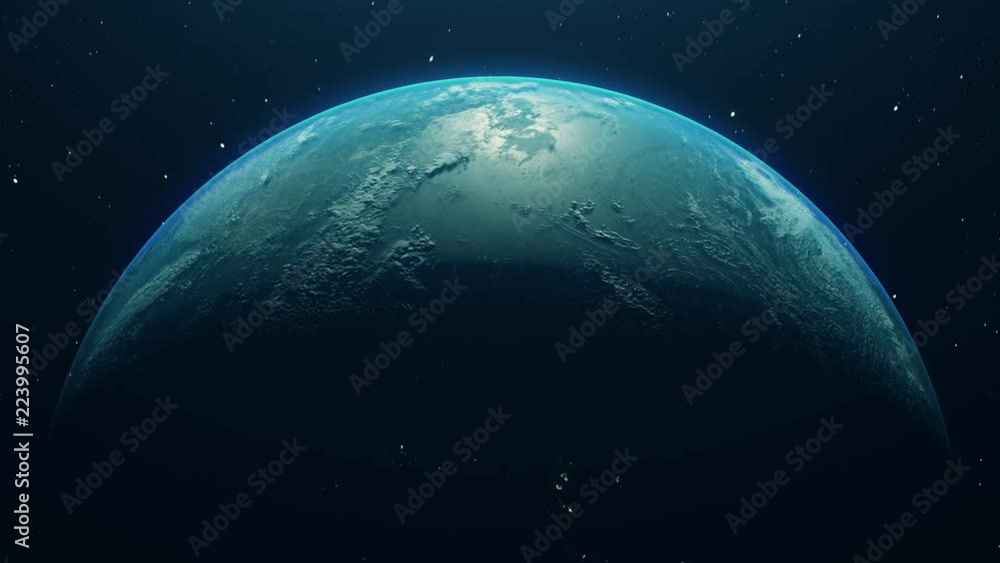 Realistic Earth From Space Realistic Earth From Space