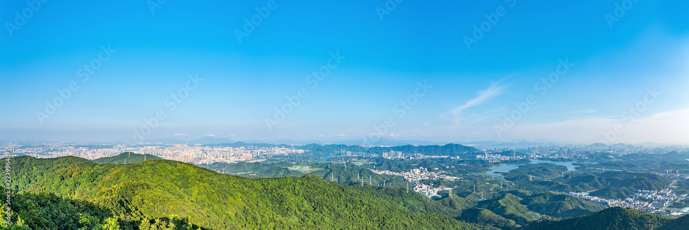 Shenzhen Nanshan District Panorama